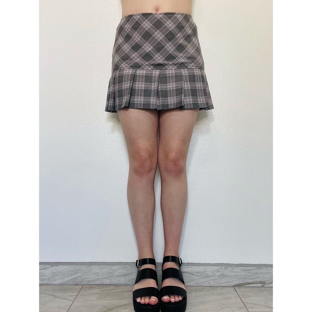 5/$25🌱 Tracy Evans | Vintage 90s Y2k Plaid Pleated Mini Skirt